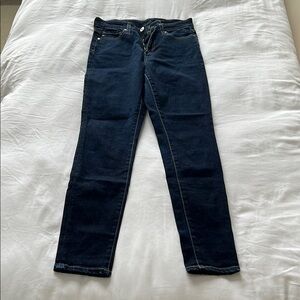 Ag Adriano Goldschmied Blue Skinny Jeans